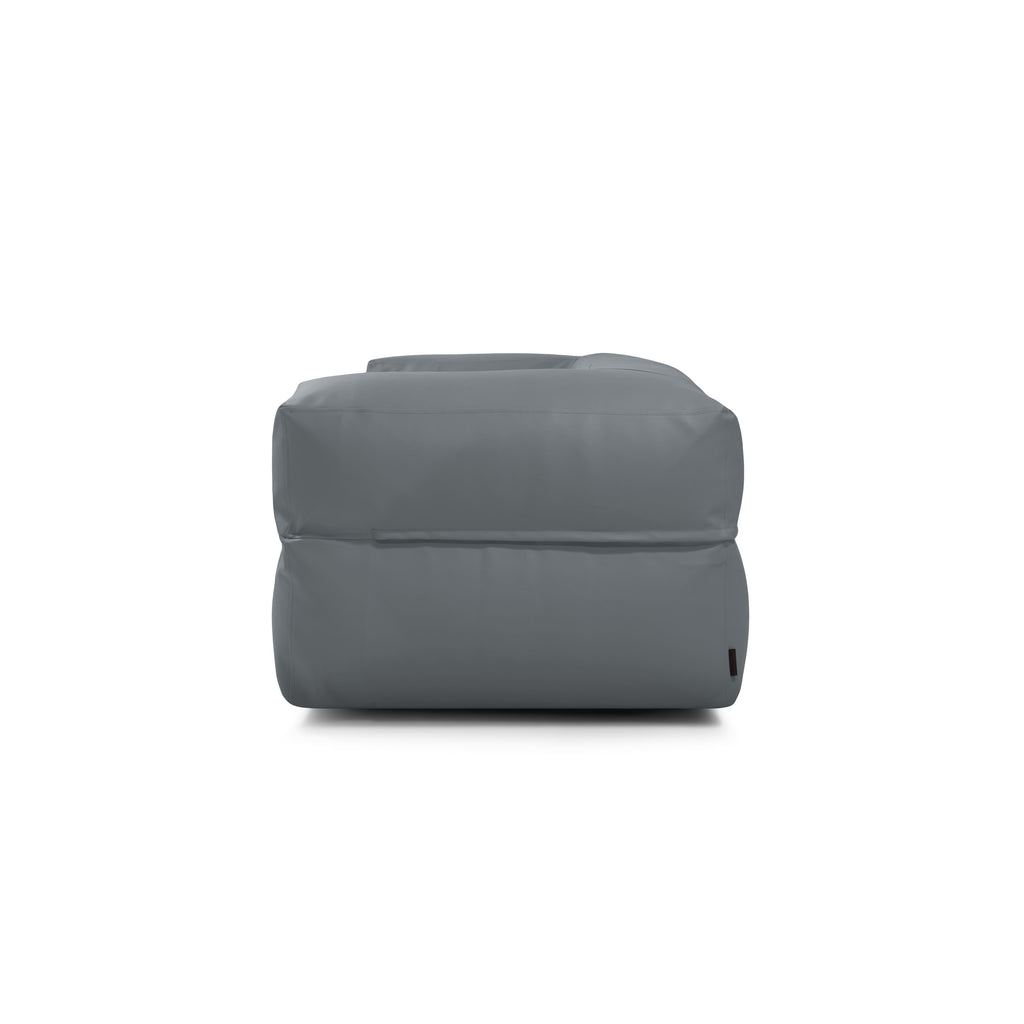 Canapé Pouf en Cuir