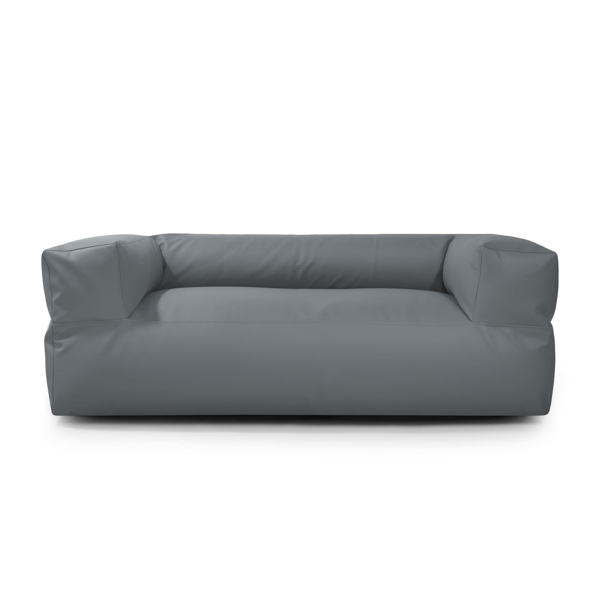 Canapé Pouf en Cuir