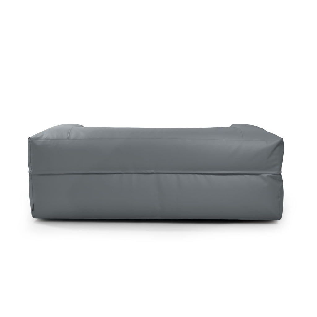 Canapé Pouf en Cuir