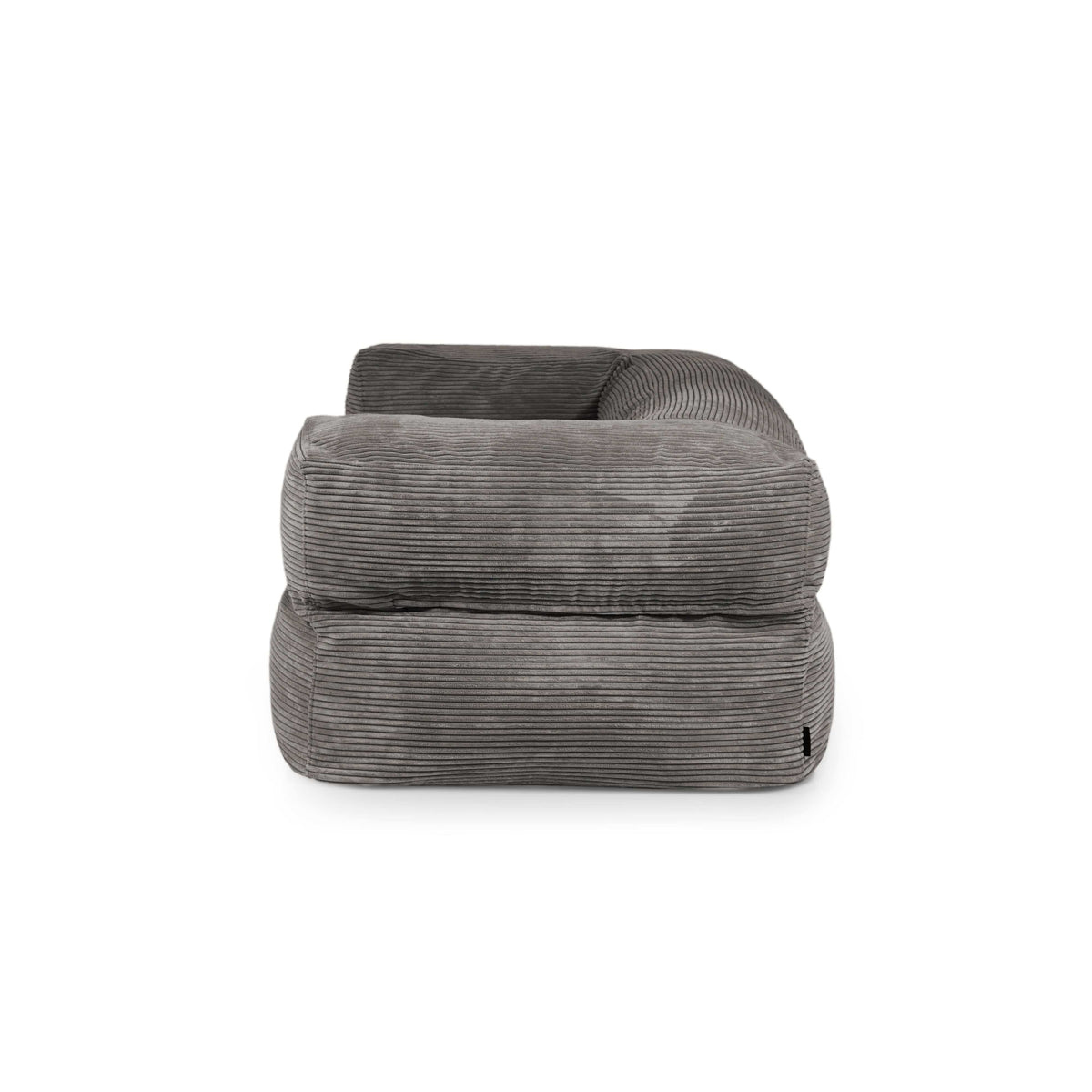 Canapé Pouf en Velours Côtelé