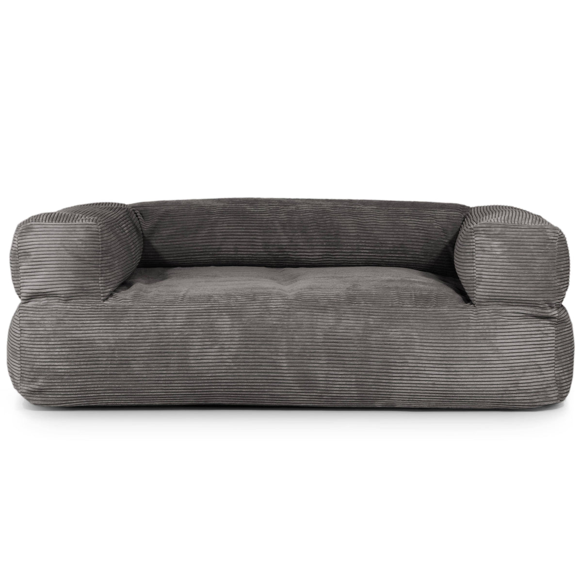 Canapé Pouf en Velours Côtelé
