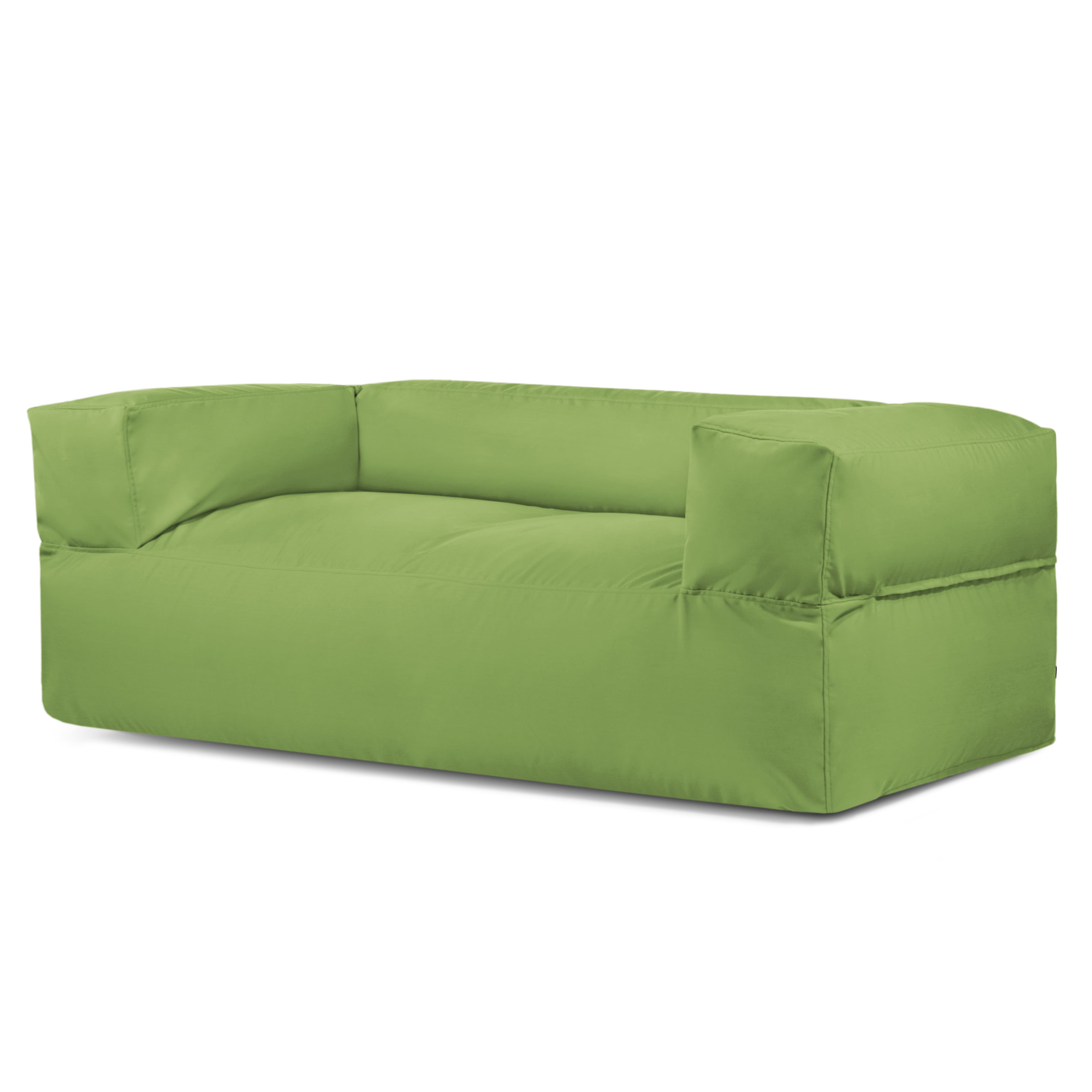 Cube S Pouf Repose-Pieds extérieur en Polyester imperméable avec billes Cube S Pouf Repose-Pieds extérieur en Polyester imperméable avec billes