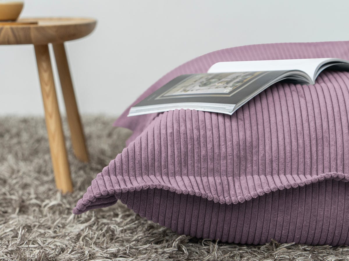 Petit Coussin Pouf Cuir