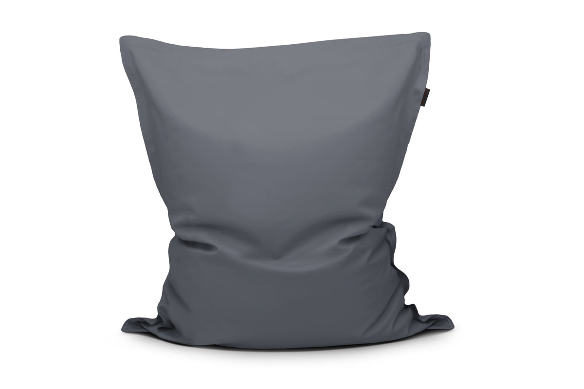 Coussin Pouf Géant Gris Anthracite
