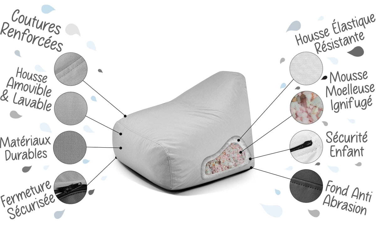 details pouf design