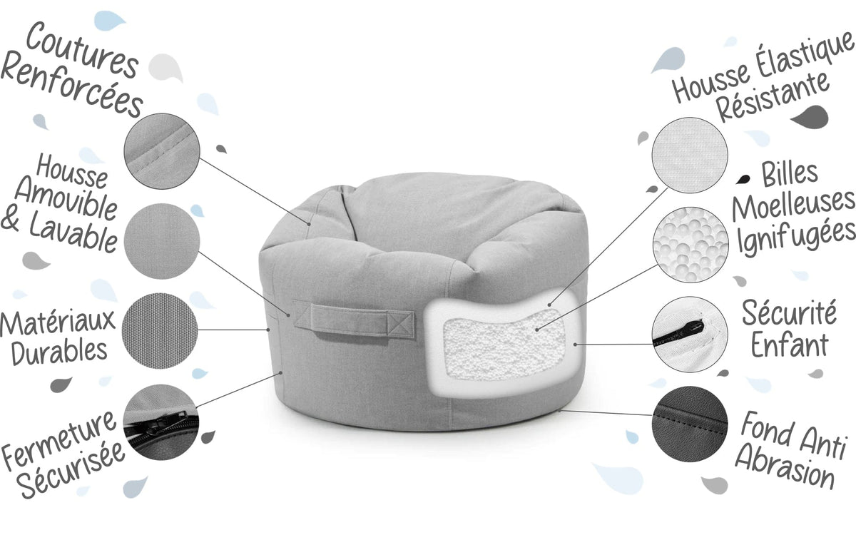 Pouf Rond Piscine