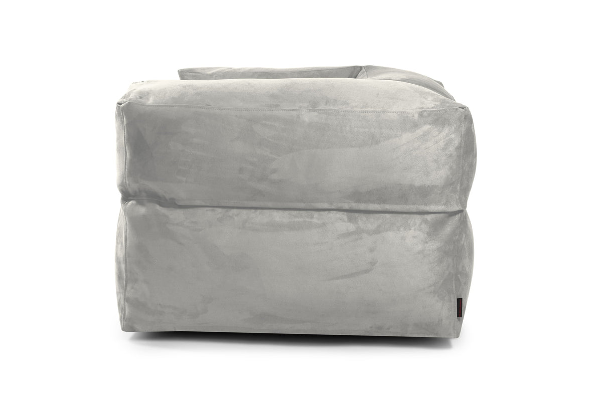 Fauteuil Pouf en Suede