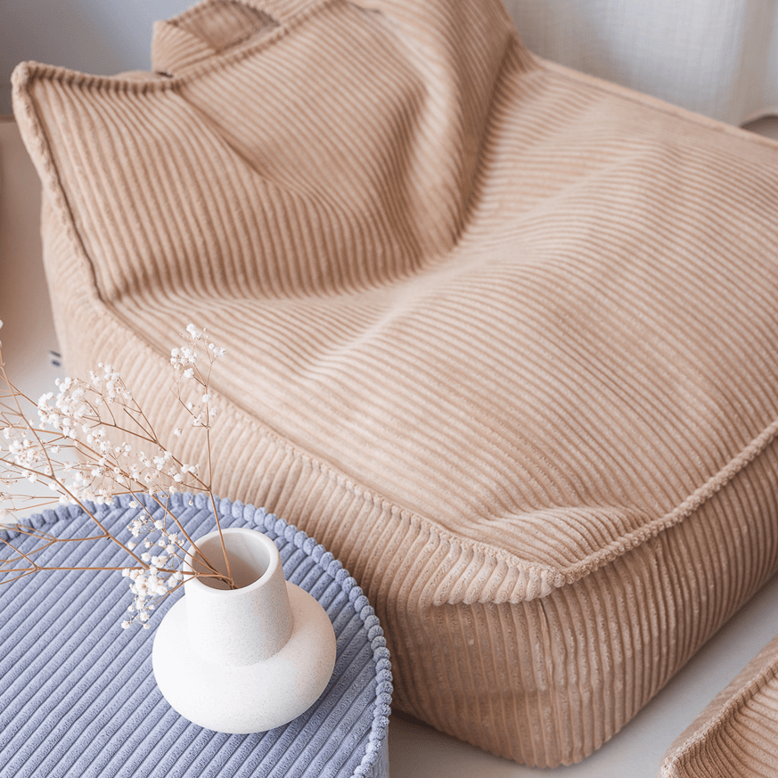 Fauteuil Pouf Enfant - Beige