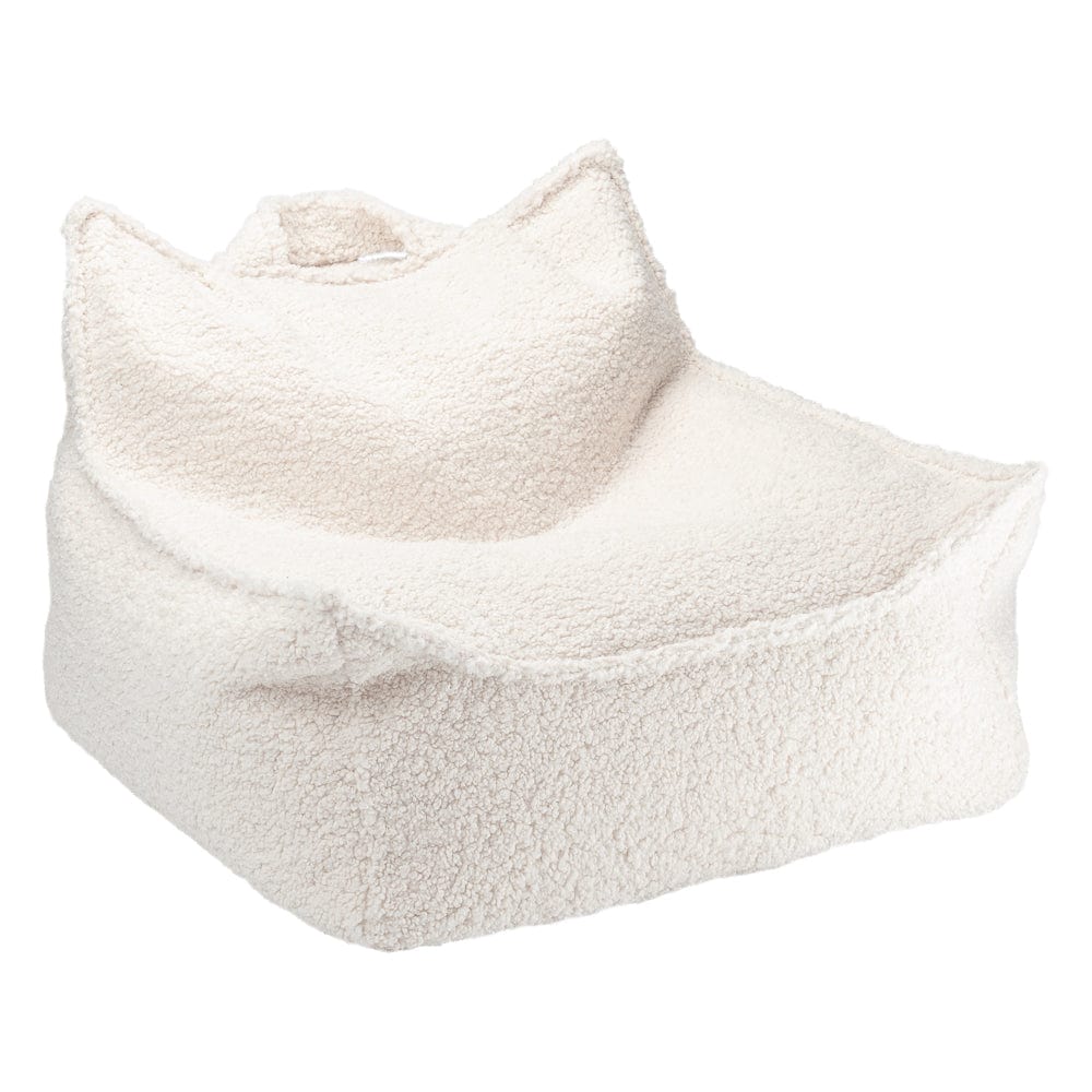 Fauteuil Pouf Enfant - Blanc
