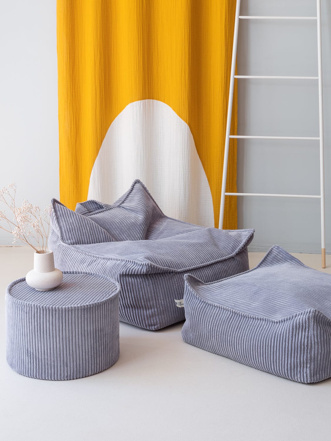 Fauteuil Pouf Enfant - Bleu