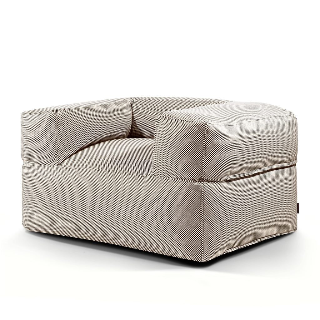 Fauteuil Pouf pour Piscine Marron Café