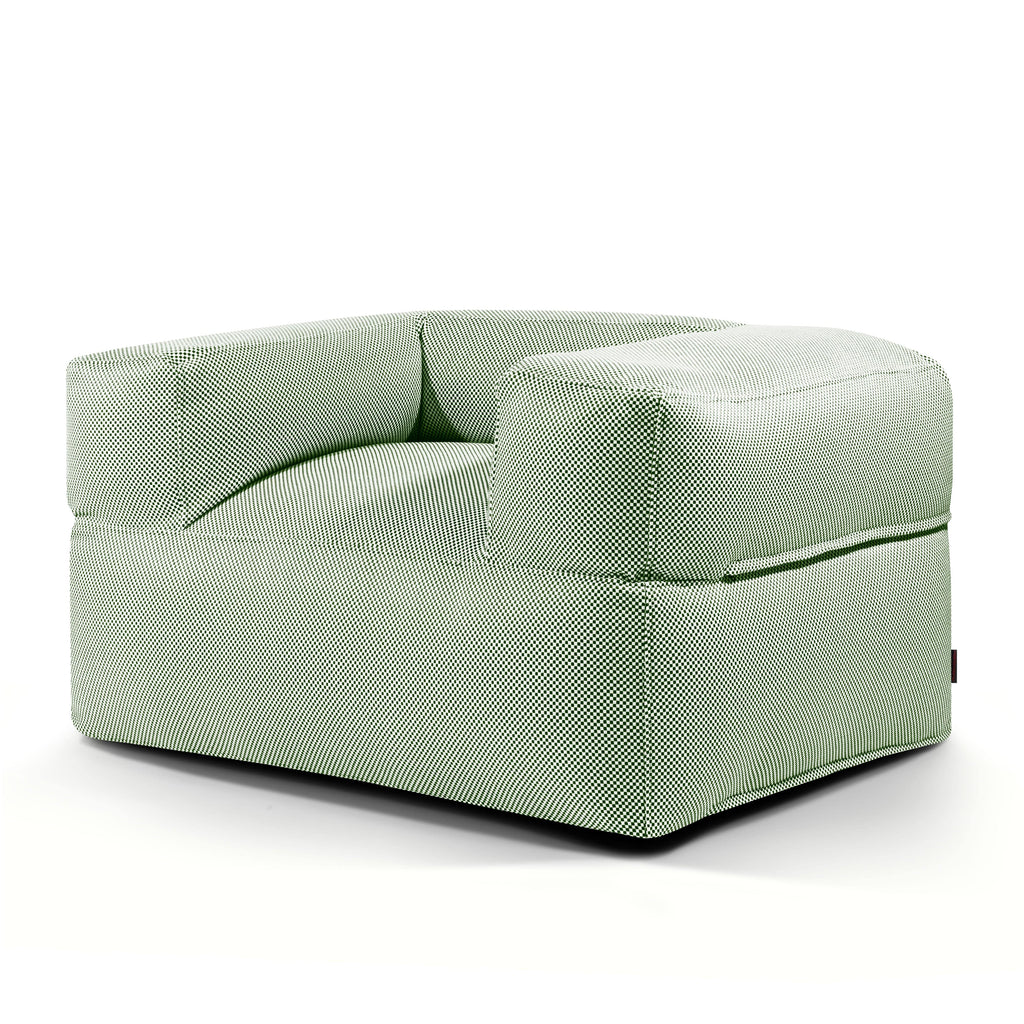 Fauteuil Pouf pour Piscine Vert Forêt