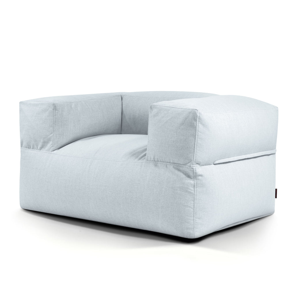 Fauteuil Pouf pour Salon Bleu Ciel