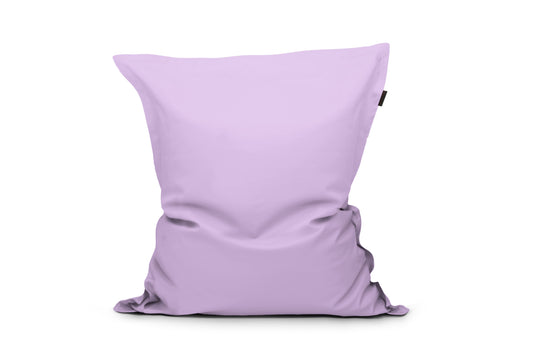 Gros Coussin Pouf Mauve Lavande