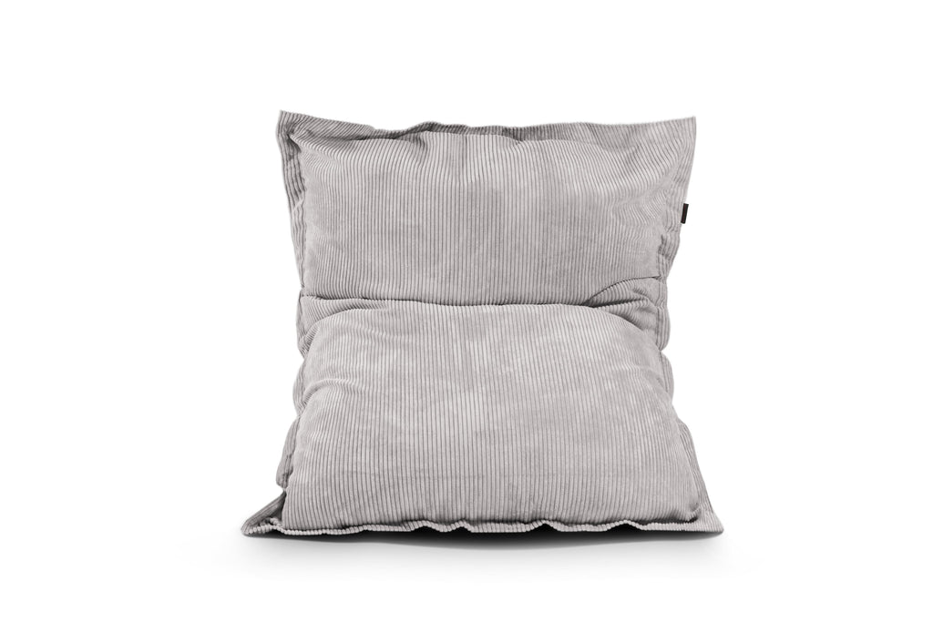Gros Coussin Pouf Velours Côtelé