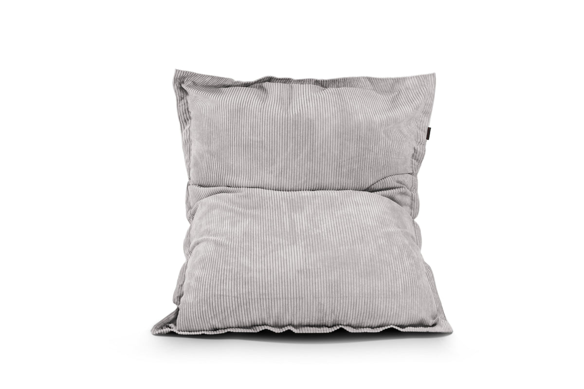 Gros Coussin Pouf Velours Côtelé