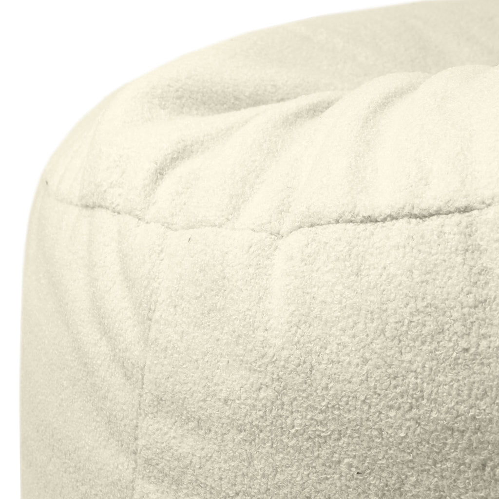 Gros Pouf en Bouclette Pouf Français