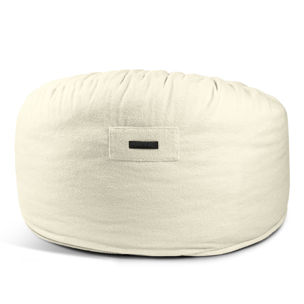 Gros Pouf en Bouclette Pouf Français