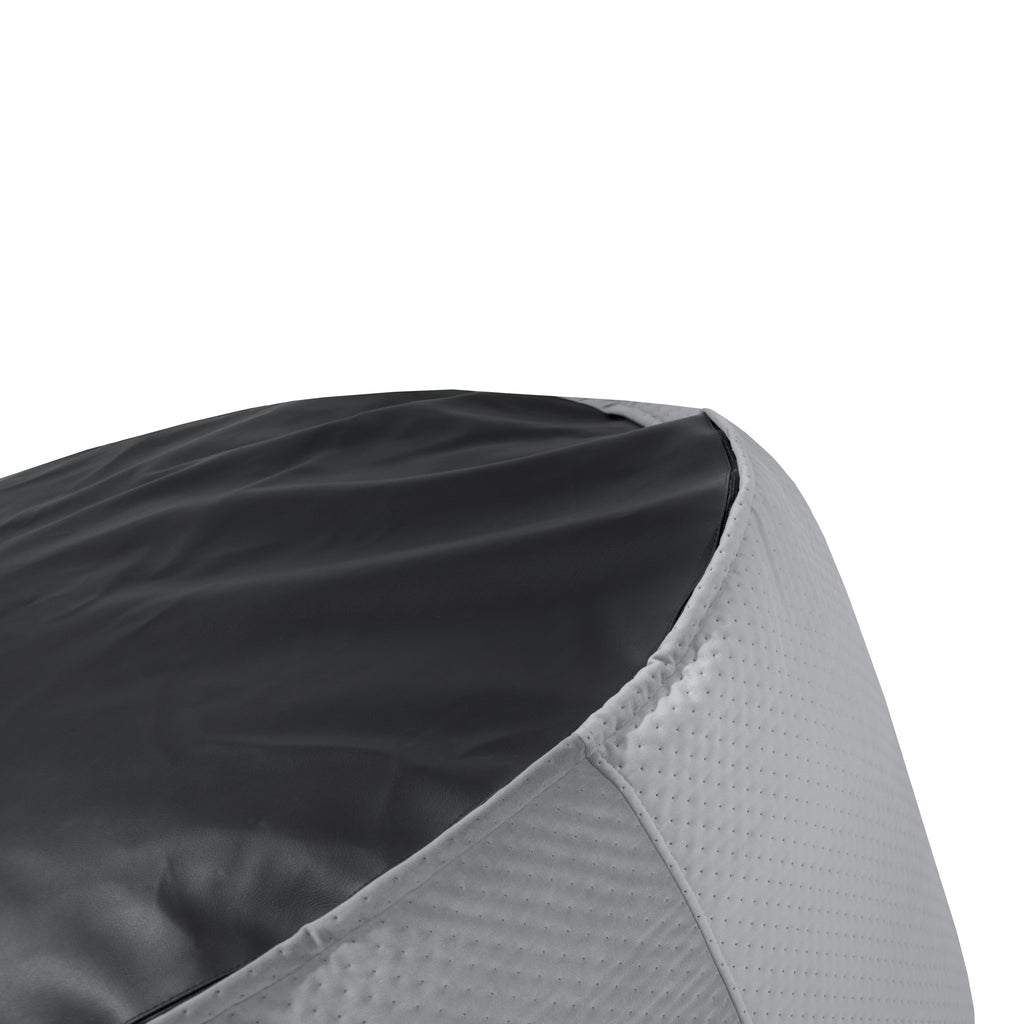 Gros Pouf en Velours Capitonné Beaumont Concept