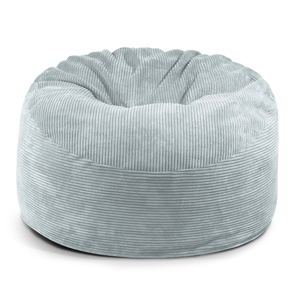 Gros Pouf en Velours Cotelé Pouf Français