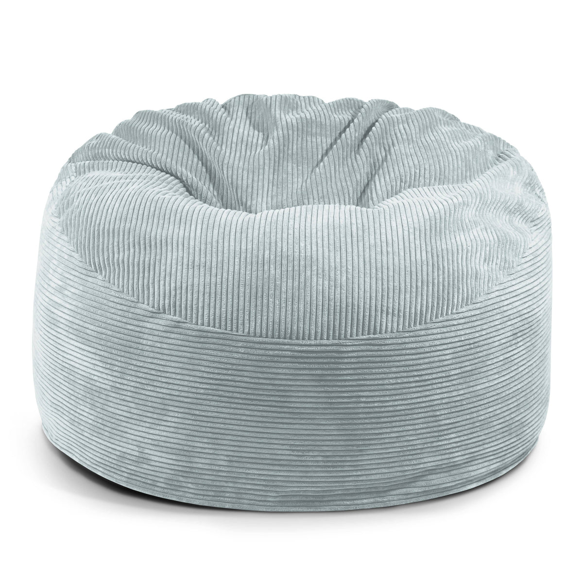 Gros Pouf en Velours Cotelé Pouf Français