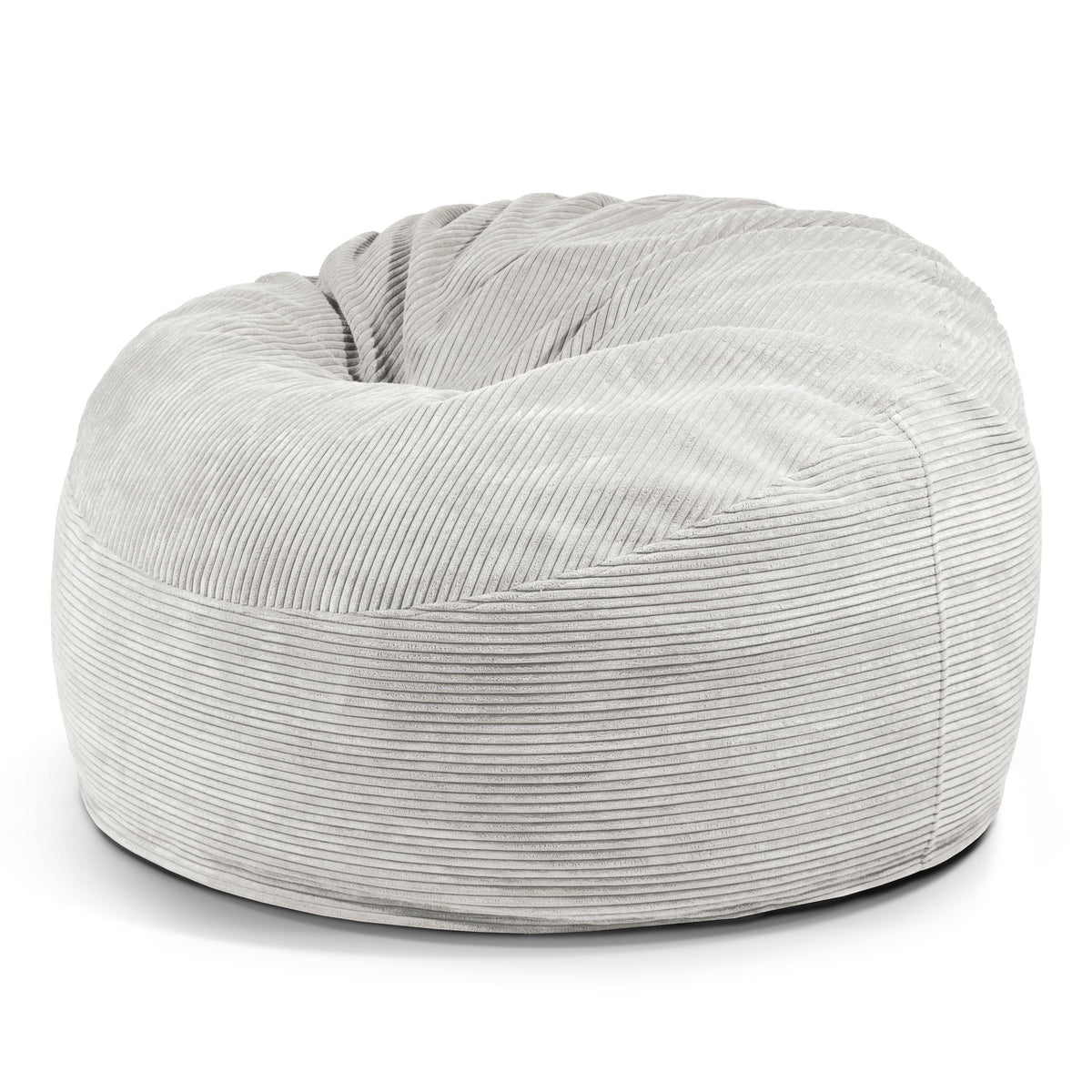Gros Pouf en Velours Cotelé Pouf Français