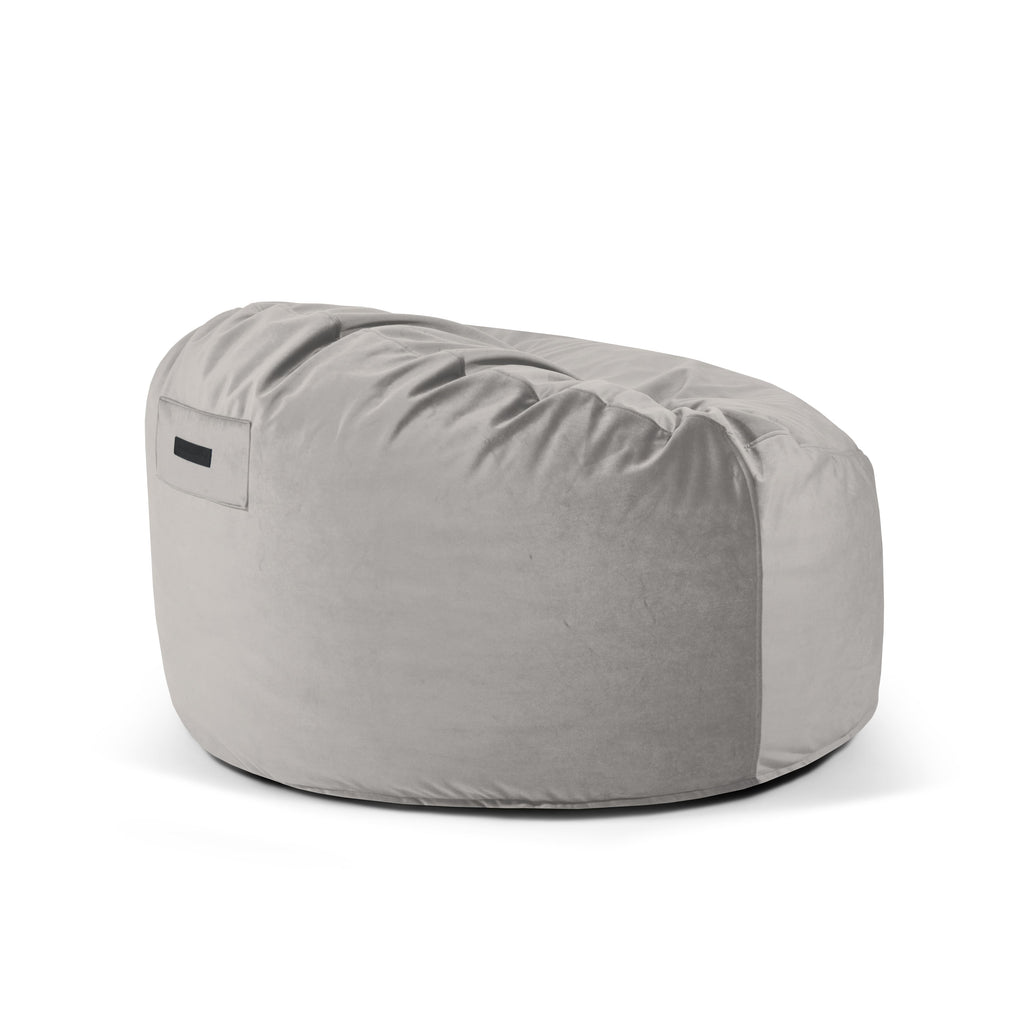 Gros Pouf en Velours Pouf Français