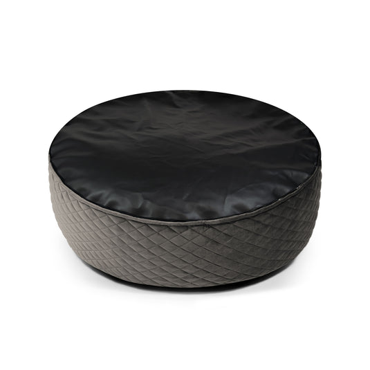 Gros Pouf en Velours Royal Beaumont Concept