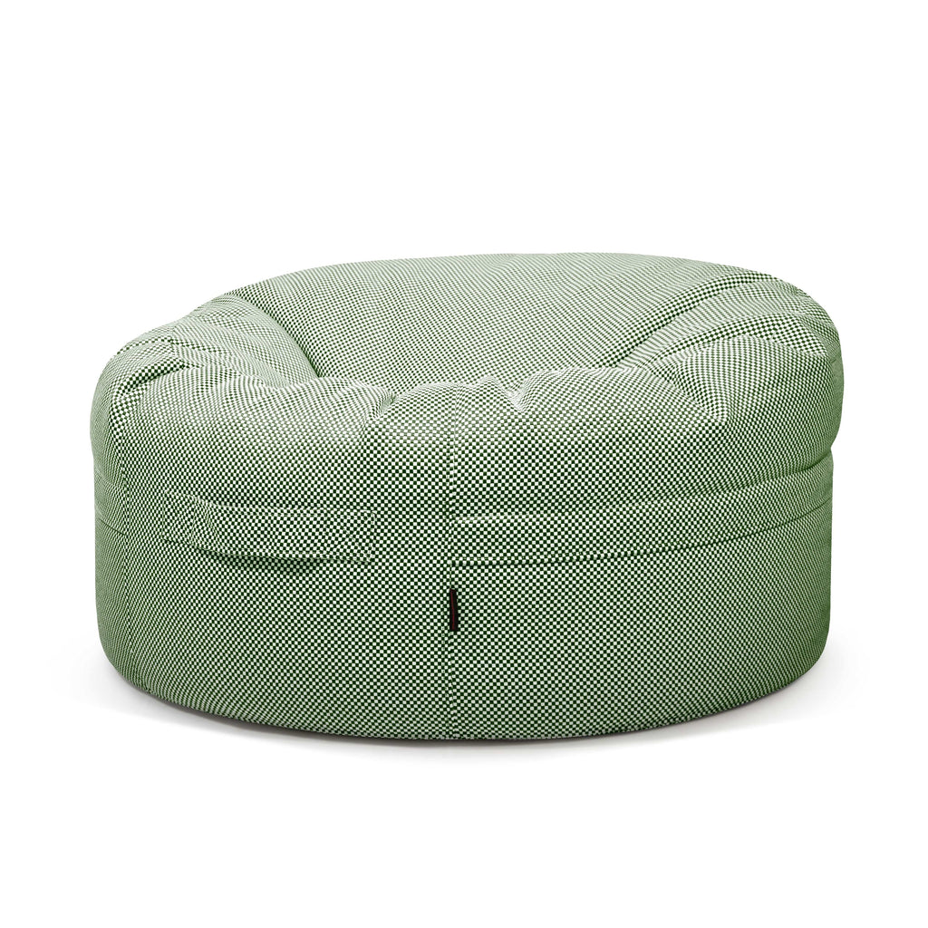 Gros Pouf Rond Piscine Vert Forêt