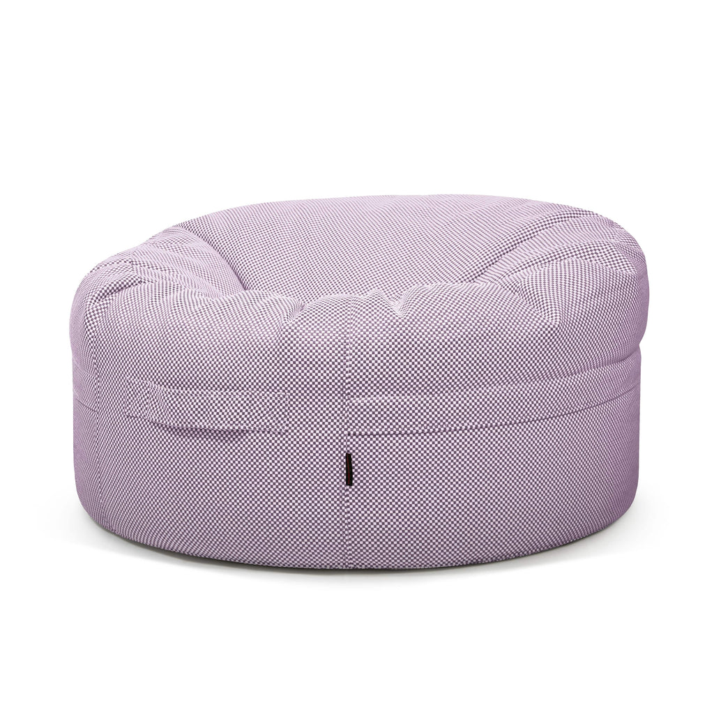 Gros Pouf Rond Piscine Violet Lavande