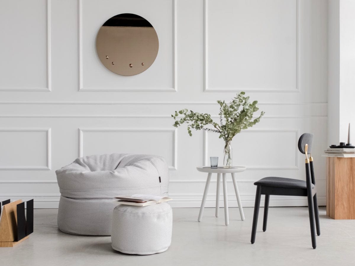Gros Pouf Rond Exterieur