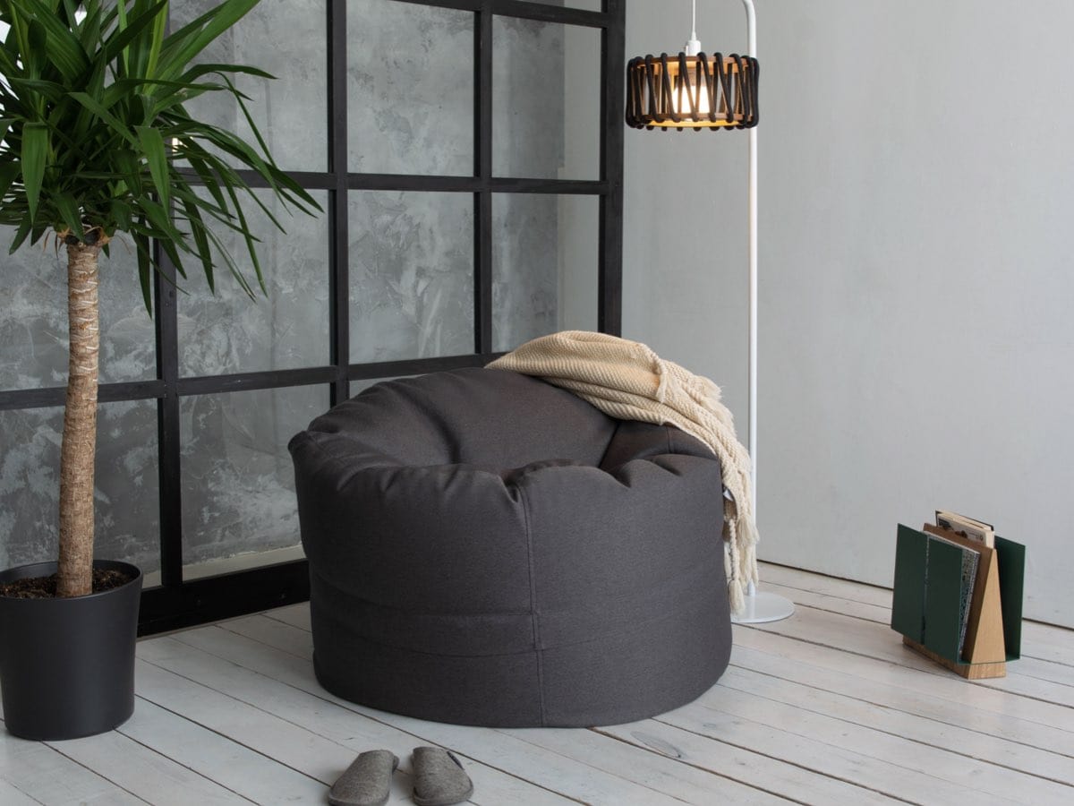Gros Pouf Rond Exterieur