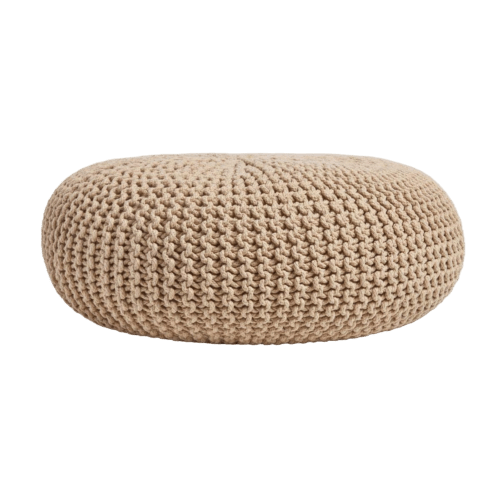 Gros Pouf Tricot