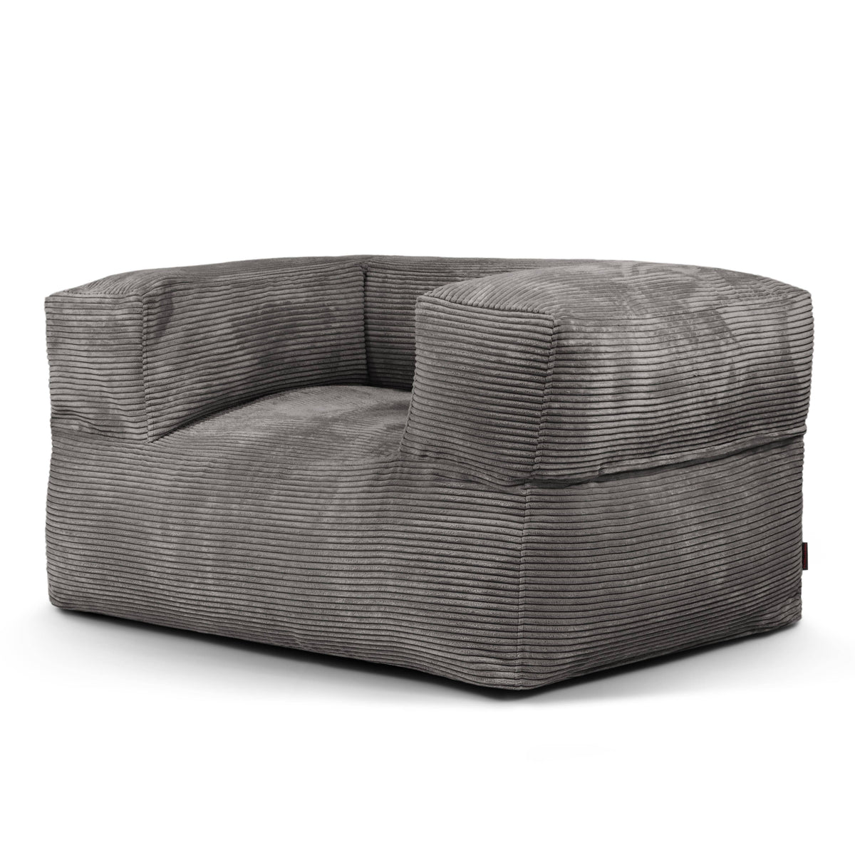 Housse de Fauteuil Pouf Gris Anthracite