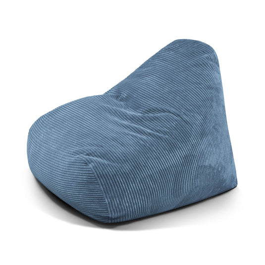 Housse Pouf Design Bleu Canard