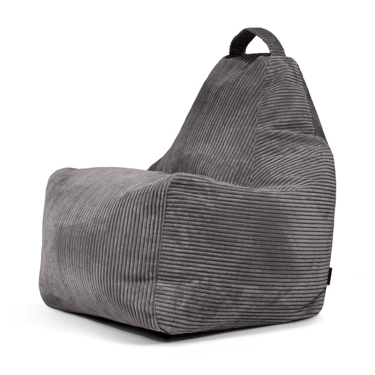 Housse Pouf Gamer Gris Anthracite