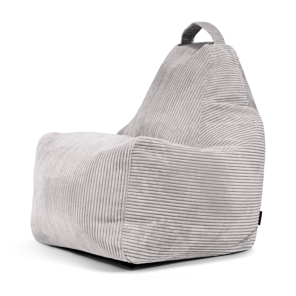 Housse Pouf Gamer Gris Perle