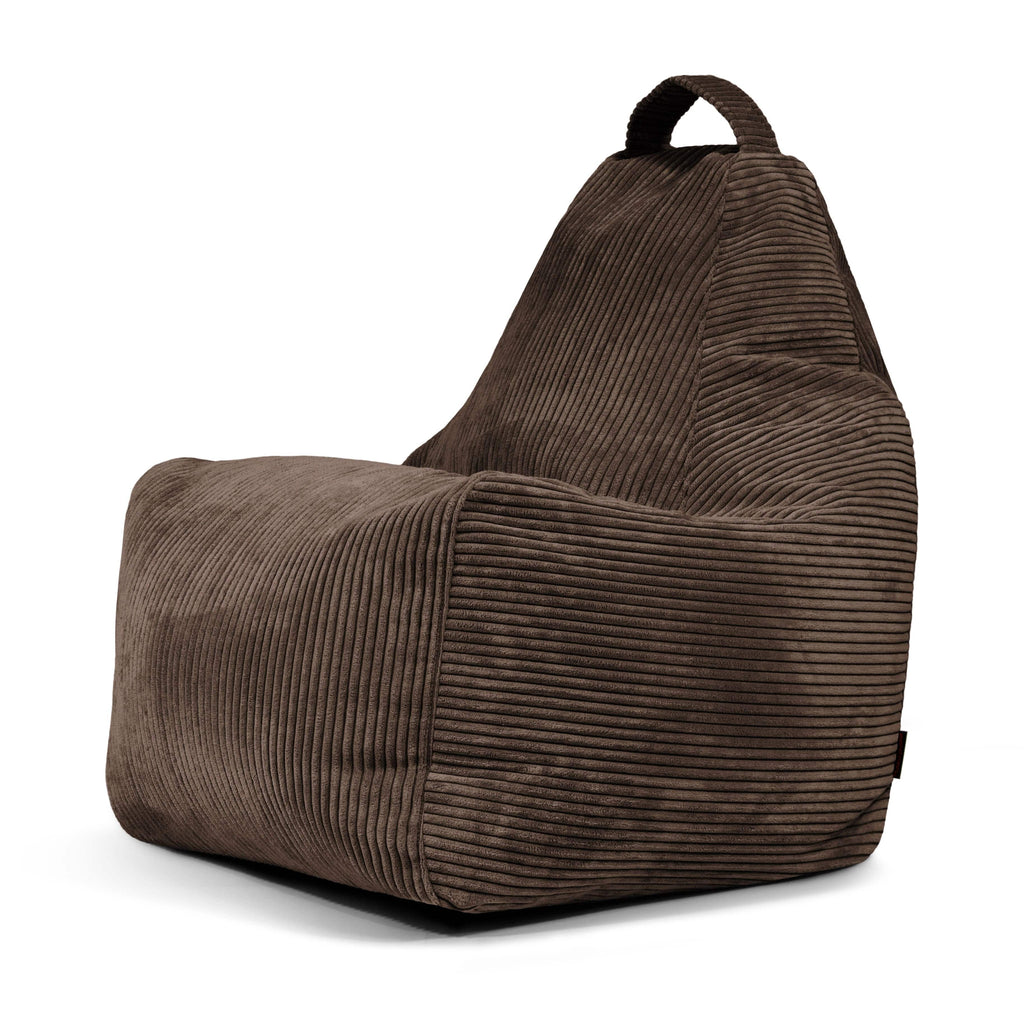Housse Pouf Gamer Marron Chocolat