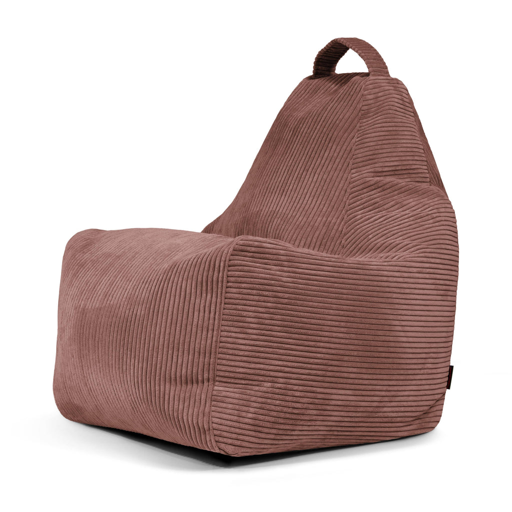 Housse Pouf Gamer Rose Taupe