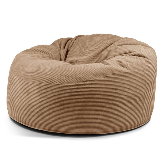 Housse Pouf XXL Marron Noisette