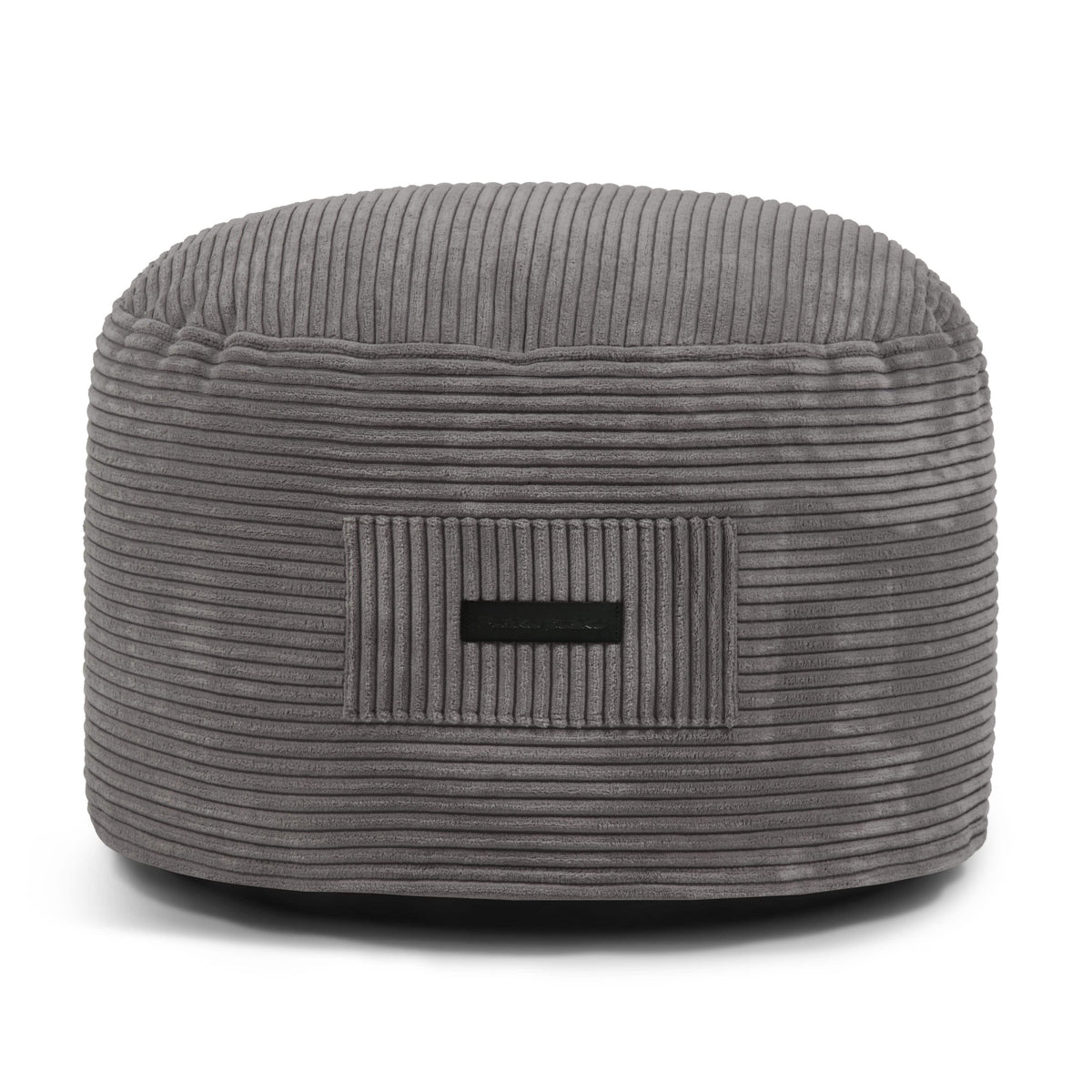 Housse pour Petit Pouf Gris Anthracite