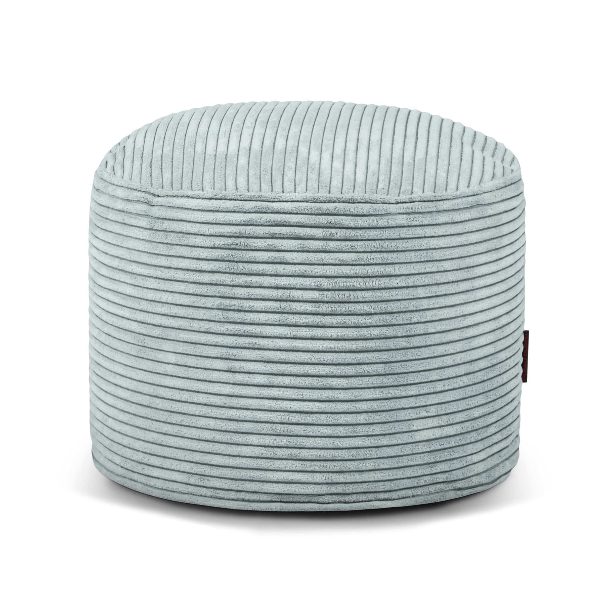 Housse pour Petit Pouf Rond Vert d'eau