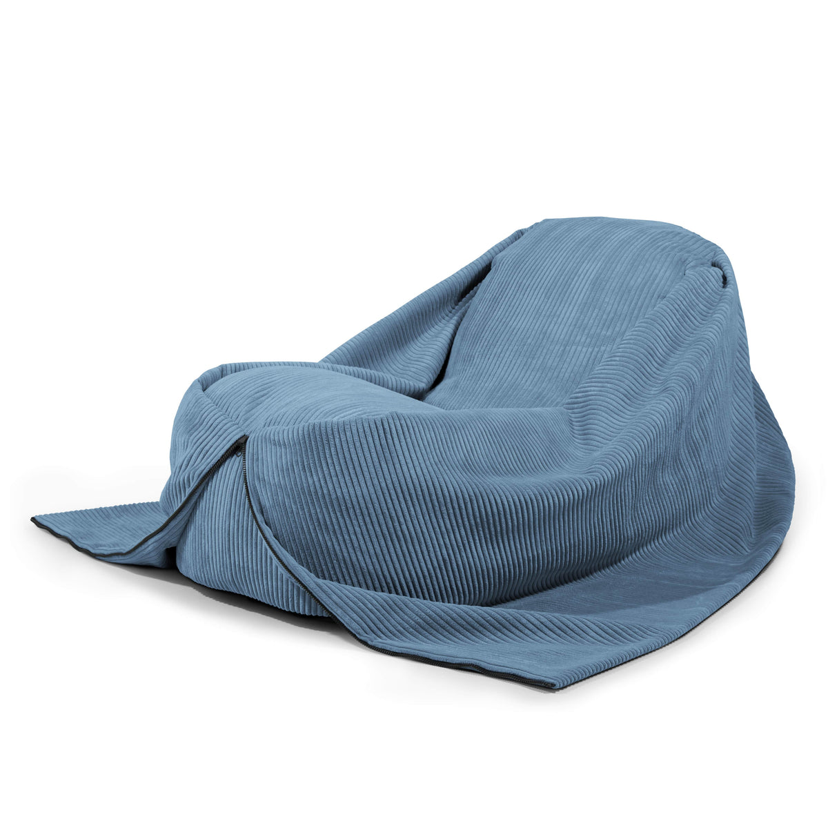 Housse pour Pouf Enfant Bleu Canard