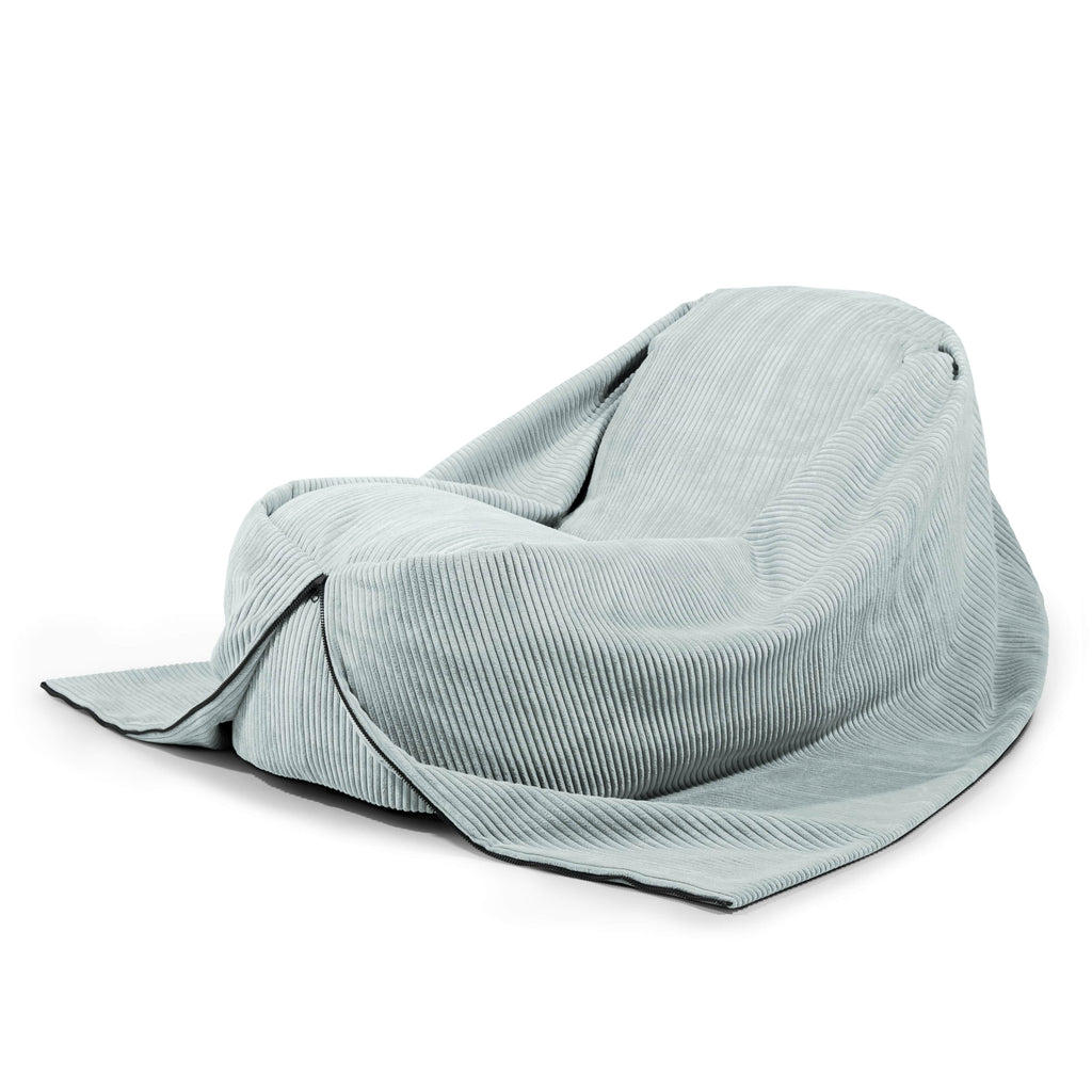 Housse pour Pouf Enfant Vert d'eau
