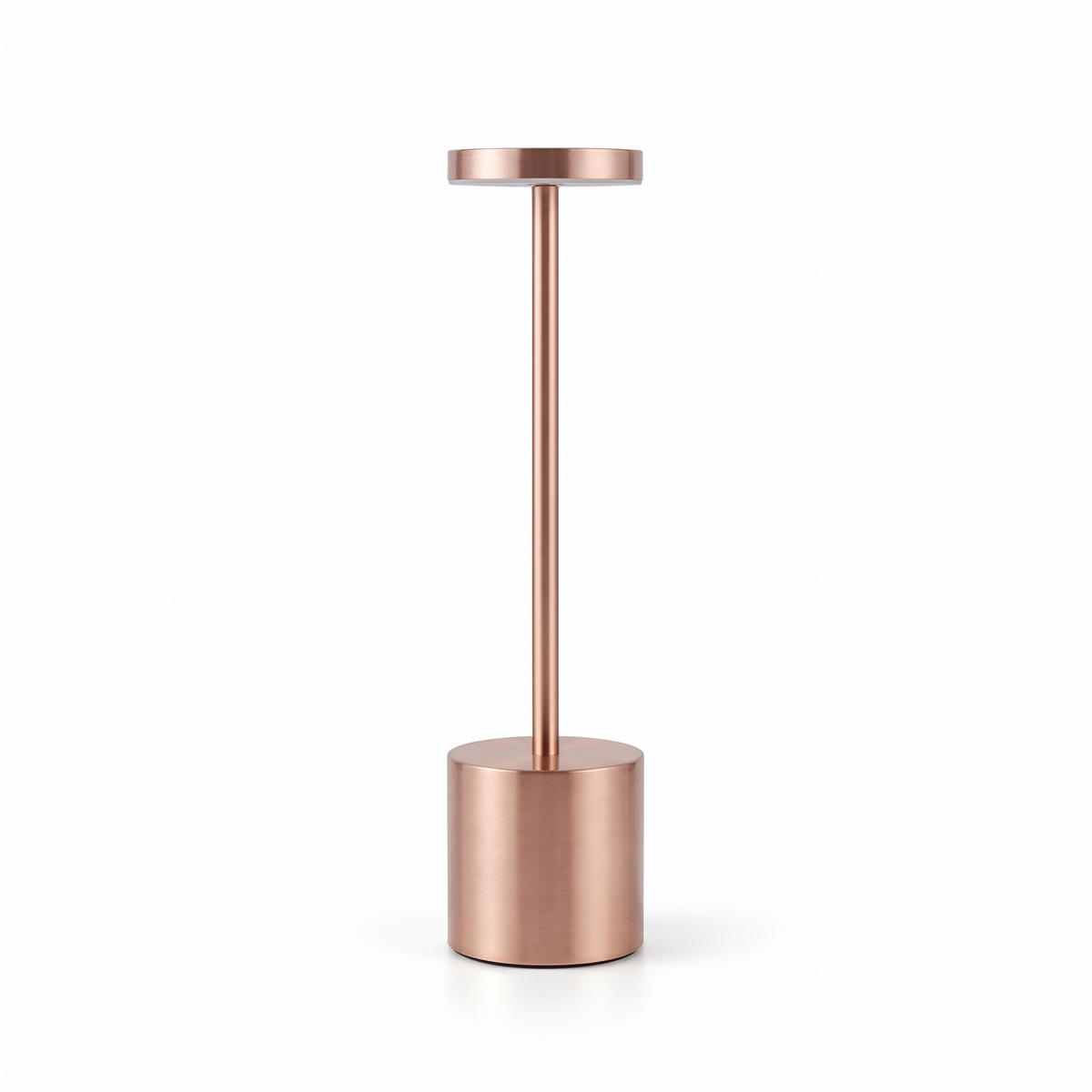 Lampe à Poser Sans Fil LED Rechargeable, Lampe de Table Tactile Minimaliste à Intensité Variable pour Chevet, Salon et Salle à Manger - Ysaline