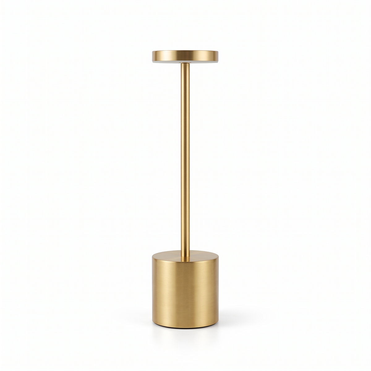 Lampe à Poser Sans Fil LED Rechargeable, Lampe de Table Tactile Minimaliste à Intensité Variable pour Chevet, Salon et Salle à Manger - Ysaline