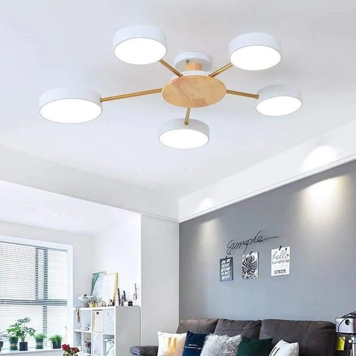 Luminaire Plafonnier | LUCERNA Blanc