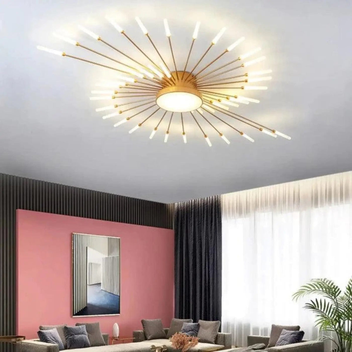 Luminaire Plafonnier | LUXERA S / Gold