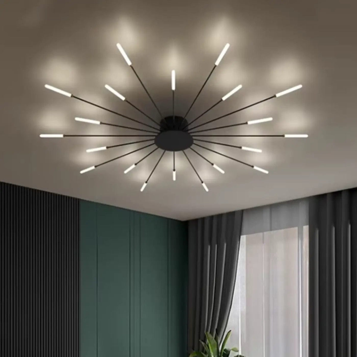 Luminaire Plafonnier | MALIRO Noir / M