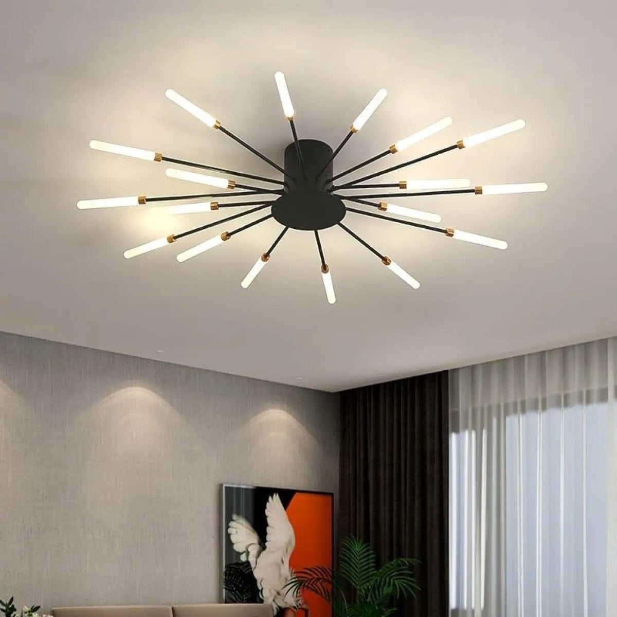 Luminaire Plafonnier | MALIRO Noir / S